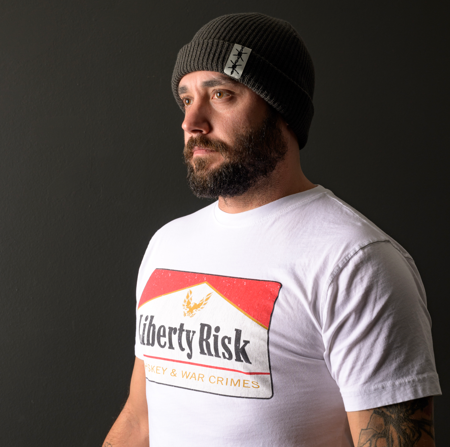 Barbed Beanie - Onyx