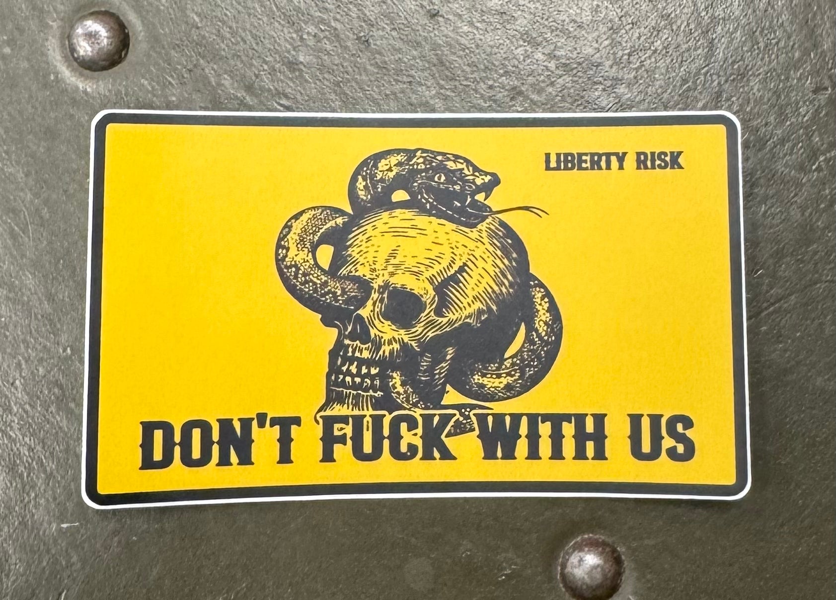 Don't F*ck With Us - Sticker