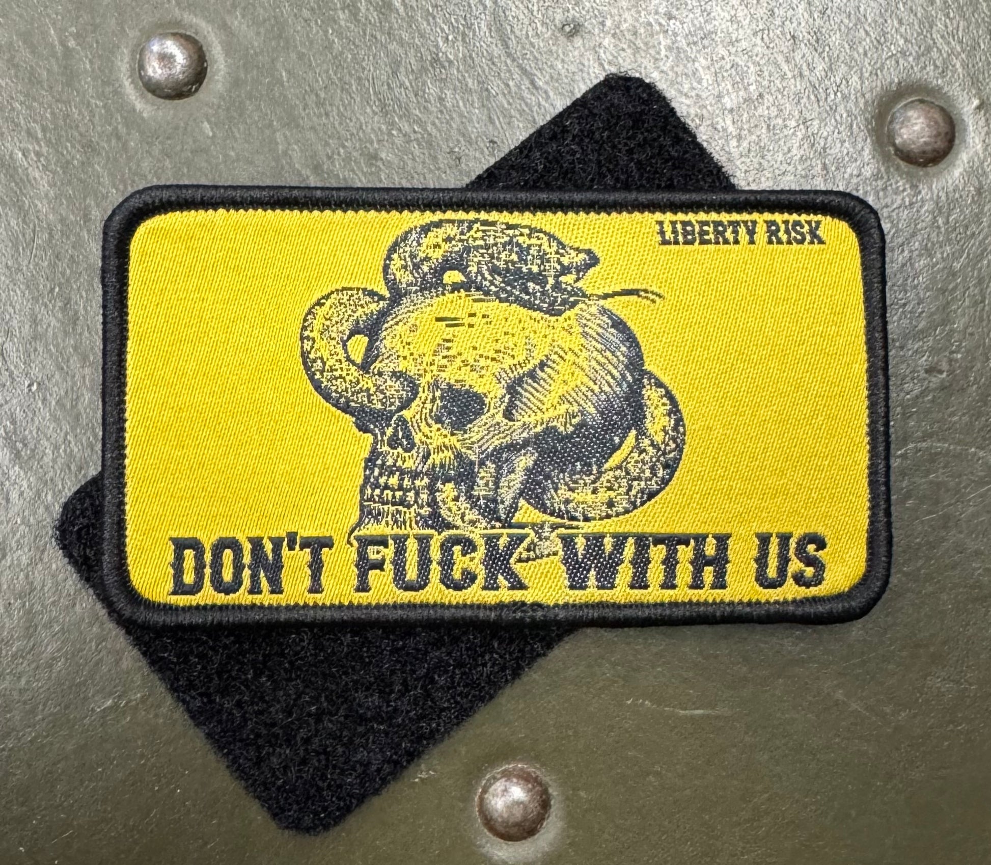 Don't F*ck With Us - Woven Patch