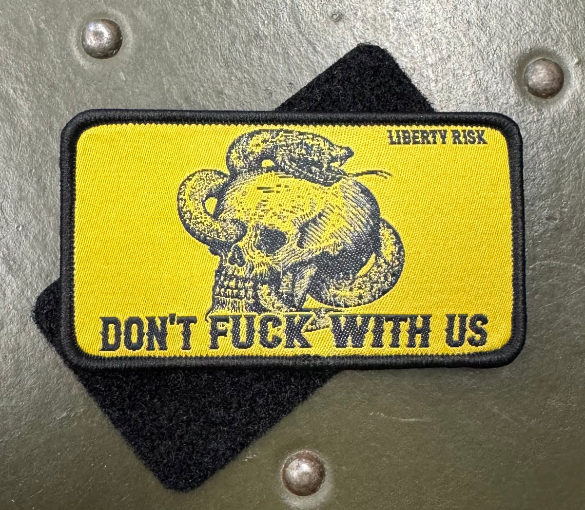 Don't F*ck With Us Woven Patch