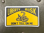 Don't Tell On Me Sticker