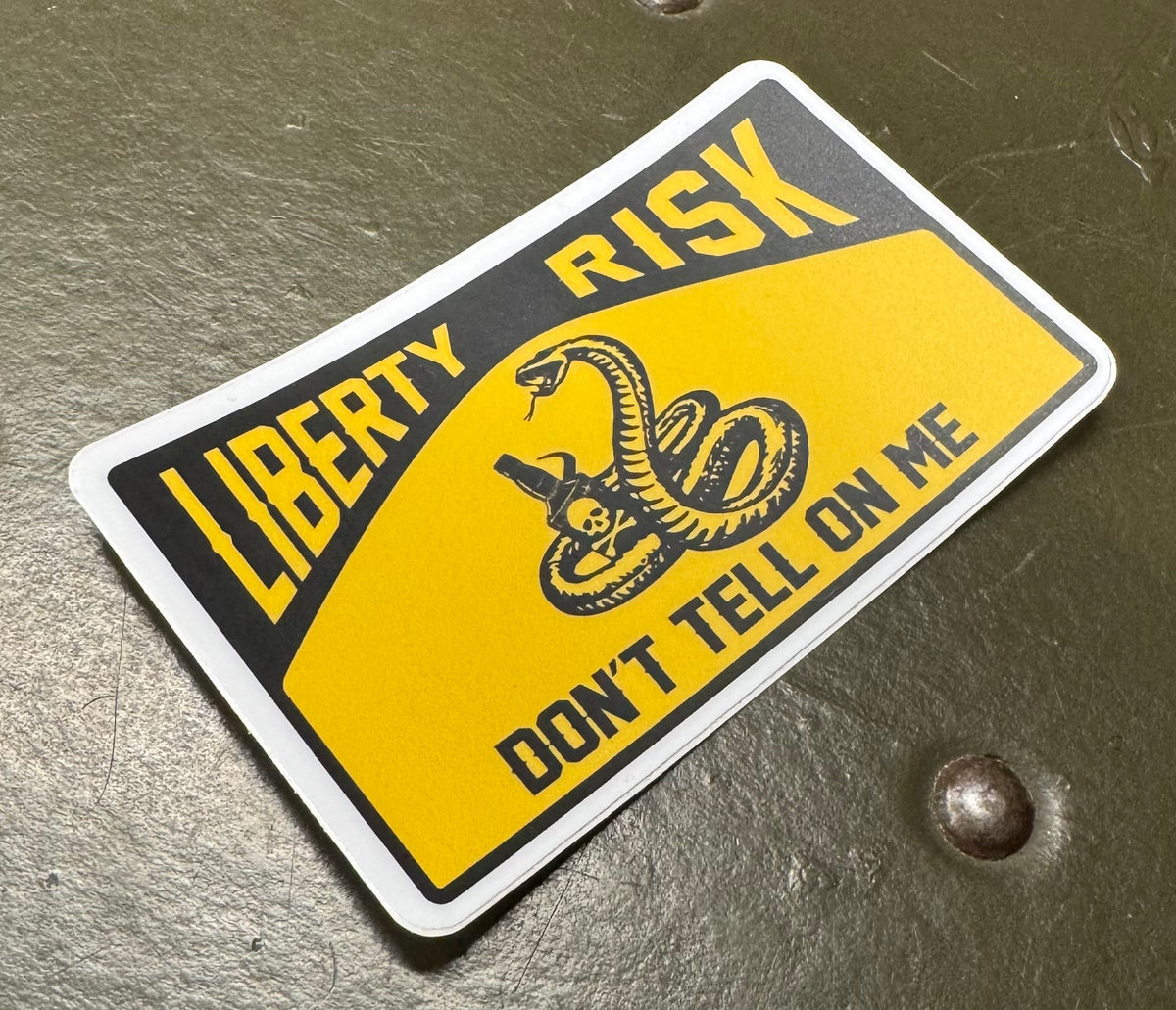Don't Tell On Me Sticker