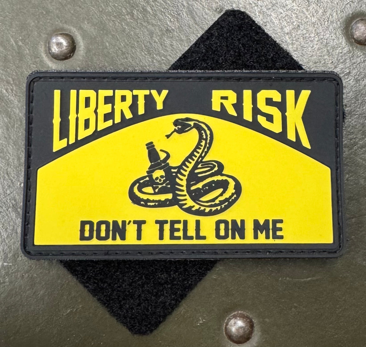 Don't Tell On Me PVC Patch