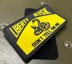 Don't Tell On Me PVC Patch