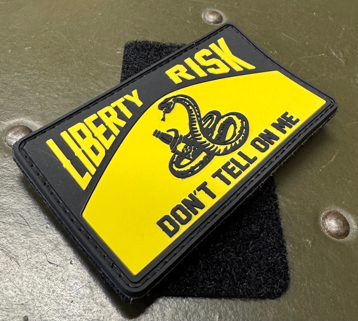 Don't Tell On Me PVC Patch