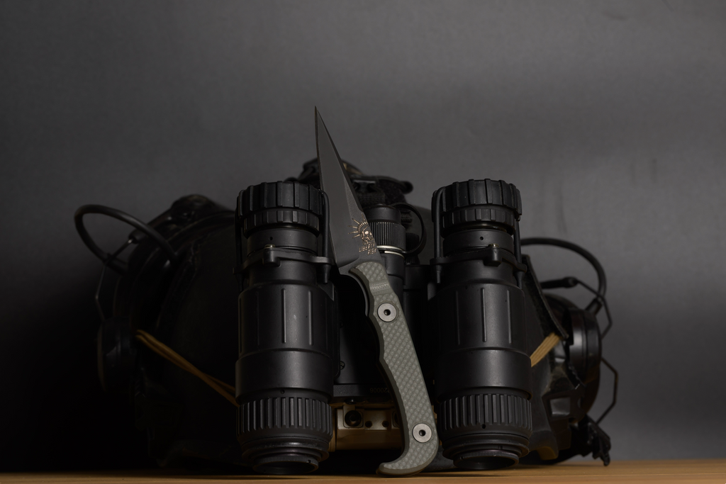 Liberty Risk x Half Face Blades | Slenderman Collab Knife