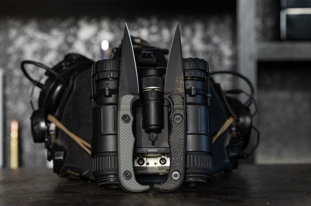 Liberty Risk x Half Face Blades | Slenderman Collab Knife