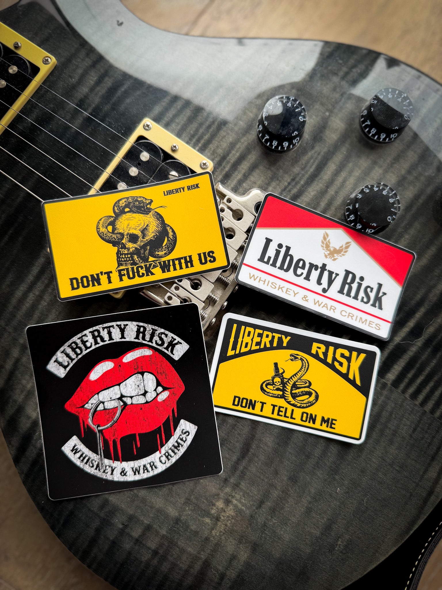 Liberty Risk Sticker Pack