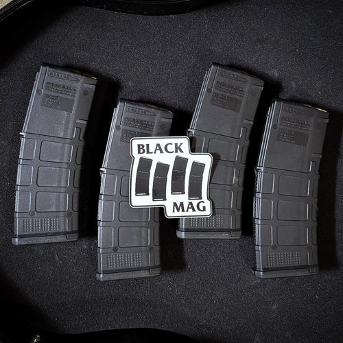 Black Mag Sticker