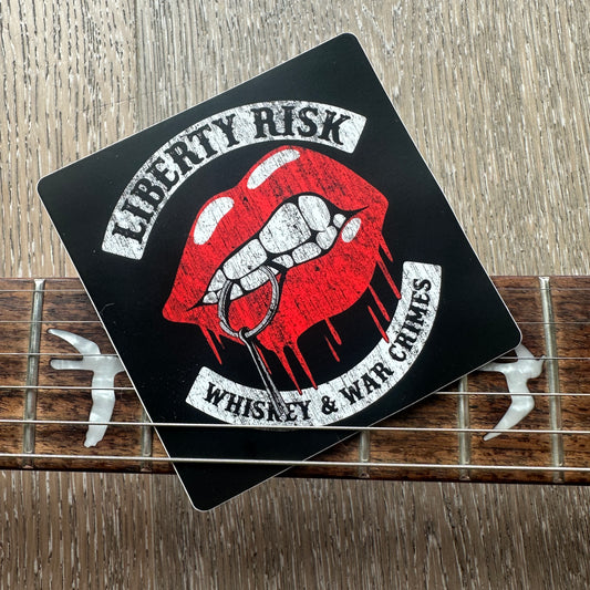 Lip Bomb Sticker
