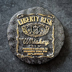 Whiskey & War Crimes Black & Gold Coin