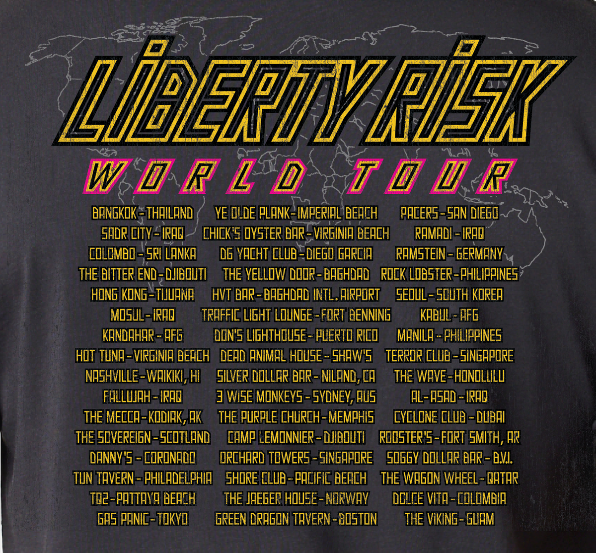 Liberty Risk World Tour Tee