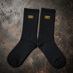 Back In Black Crew Socks - 1 Pair