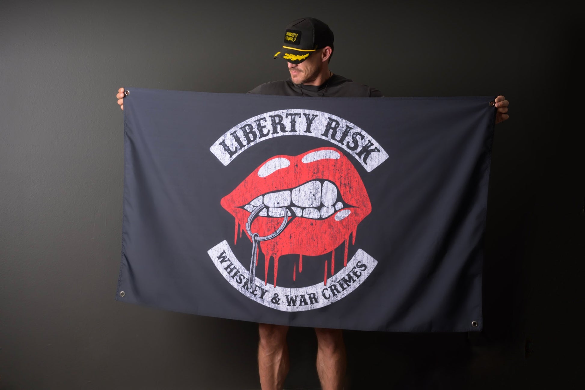 Lip Bomb Flag