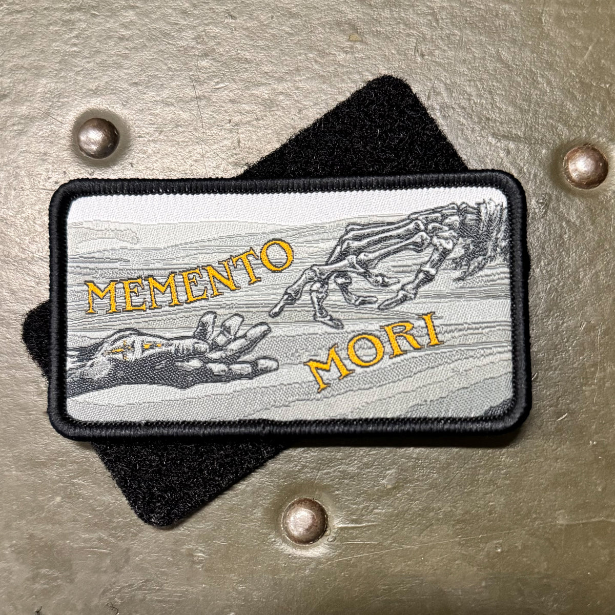 Memento Mori Woven Patch