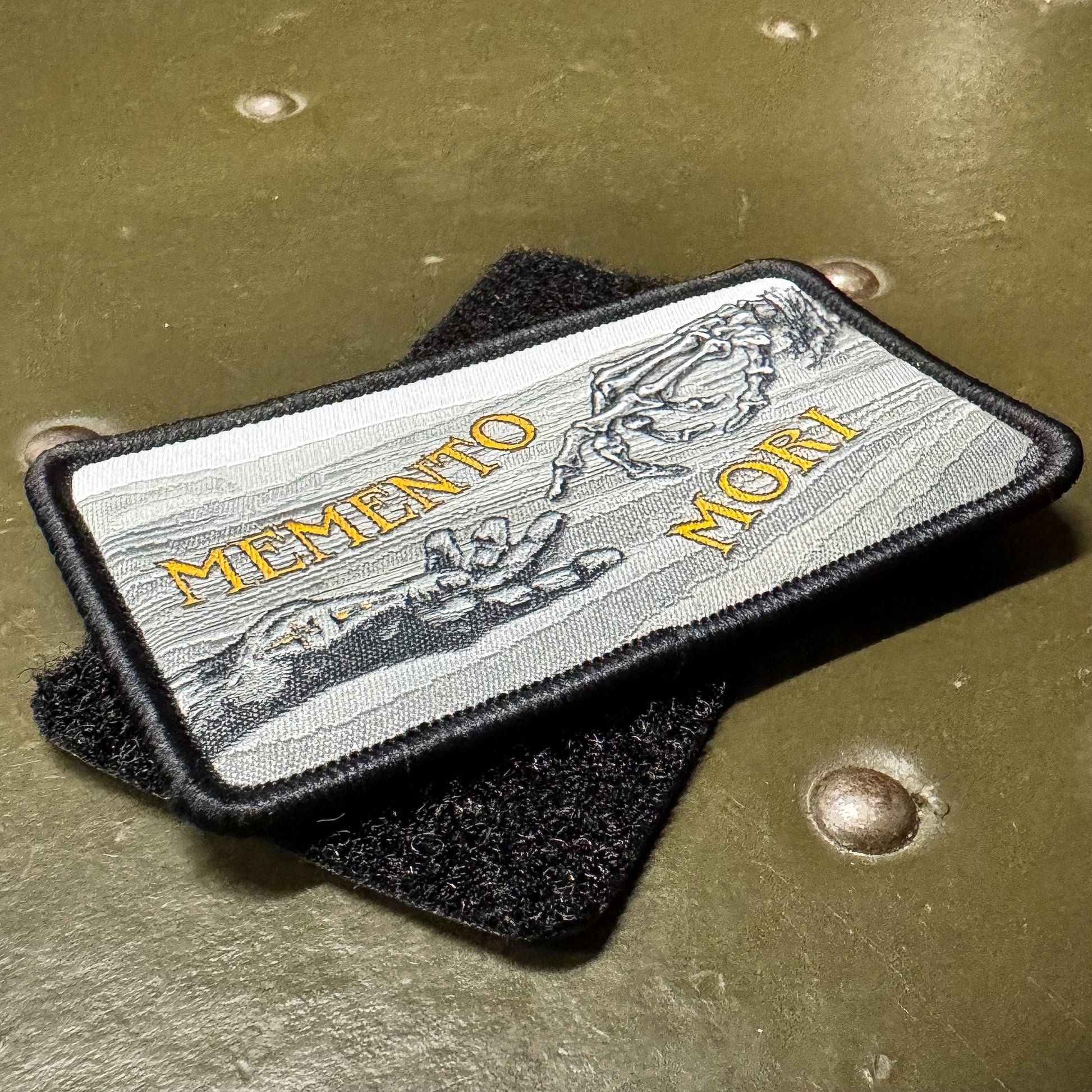 Memento Mori Woven Patch