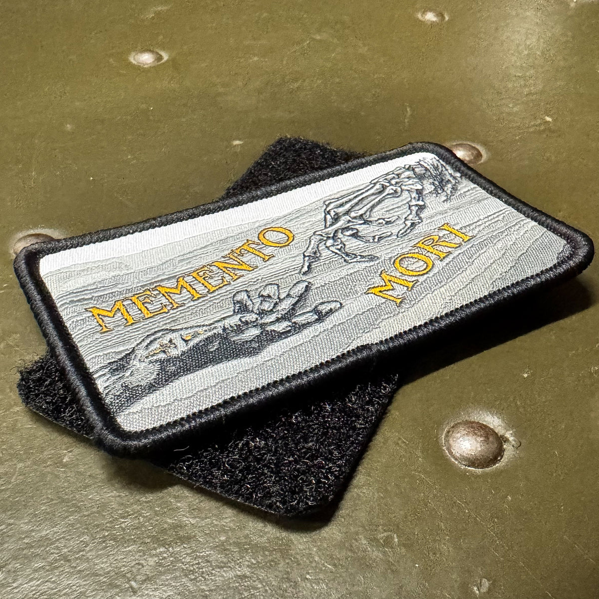 Memento Mori Woven Patch