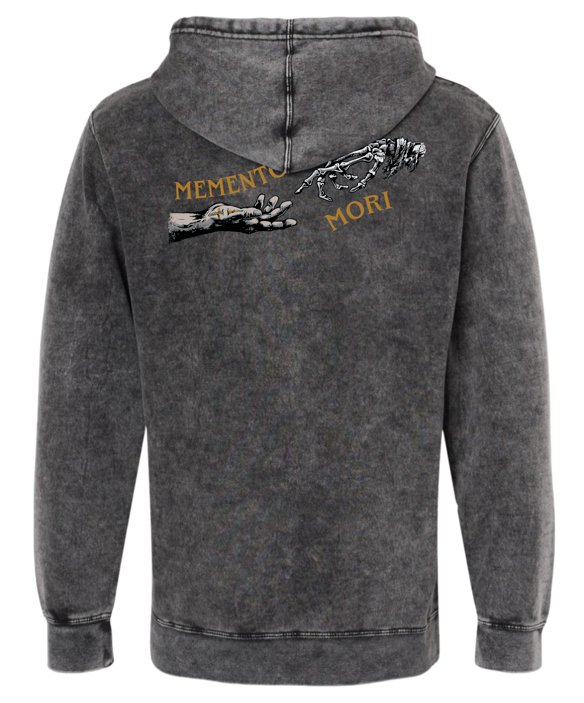 Memento Mori Hoodie - Mineral Washed