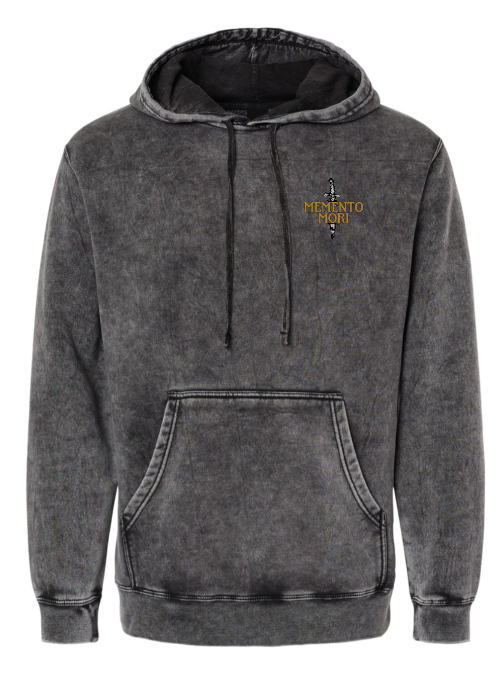 Memento Mori Hoodie - Mineral Washed