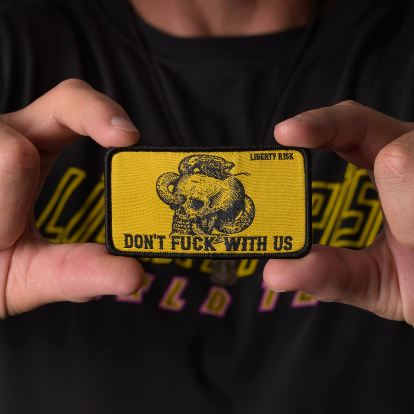 Don't F*ck With Us Woven Patch