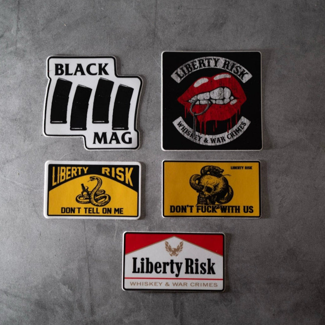 Liberty Risk Sticker Pack