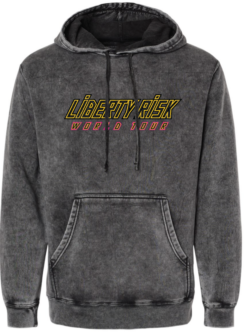 World Tour Hoodie - Mineral Washed
