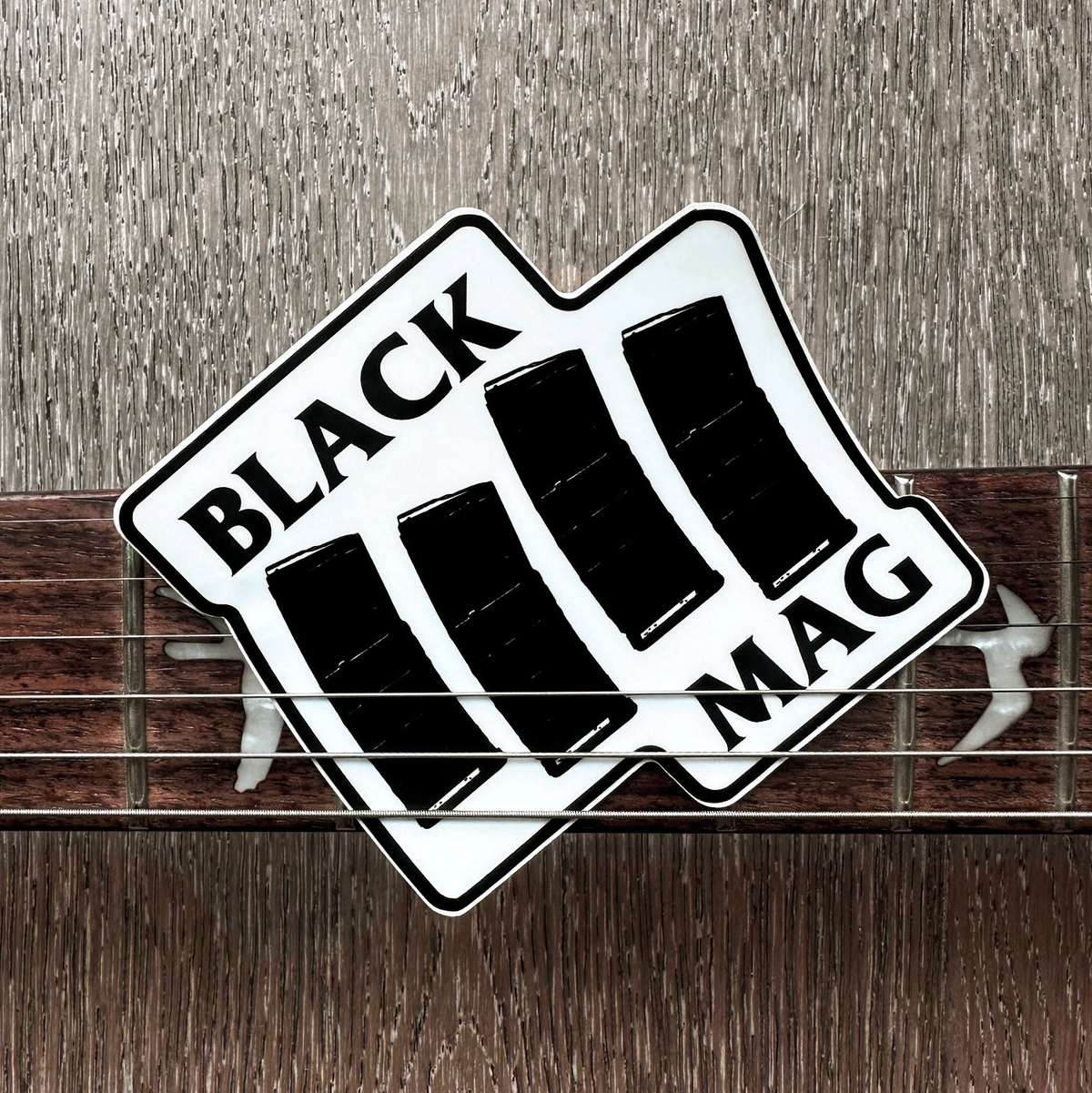 Black Mag Sticker
